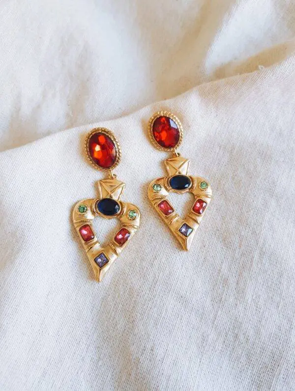 Pendientes coeur