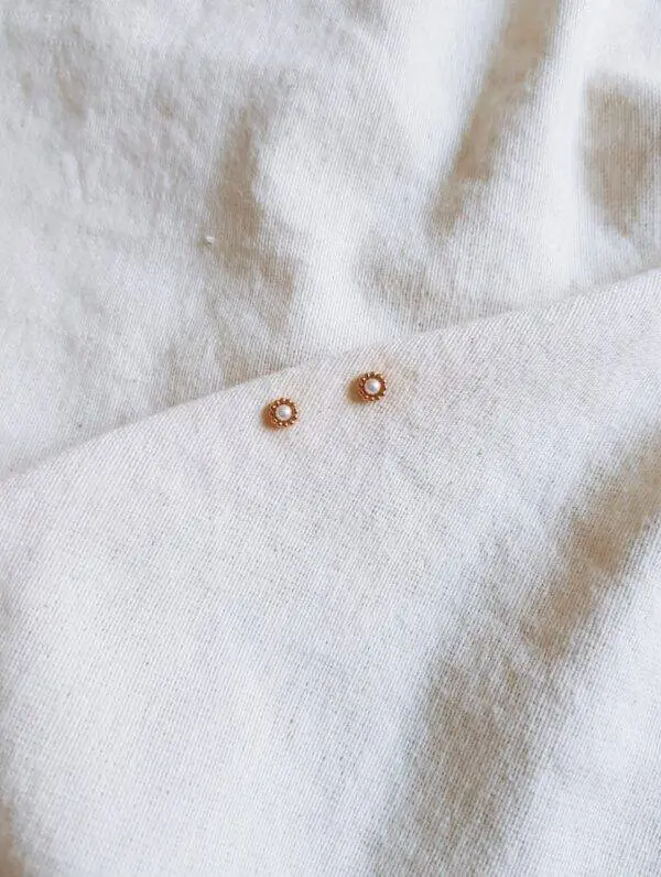Pendientes mini Perla