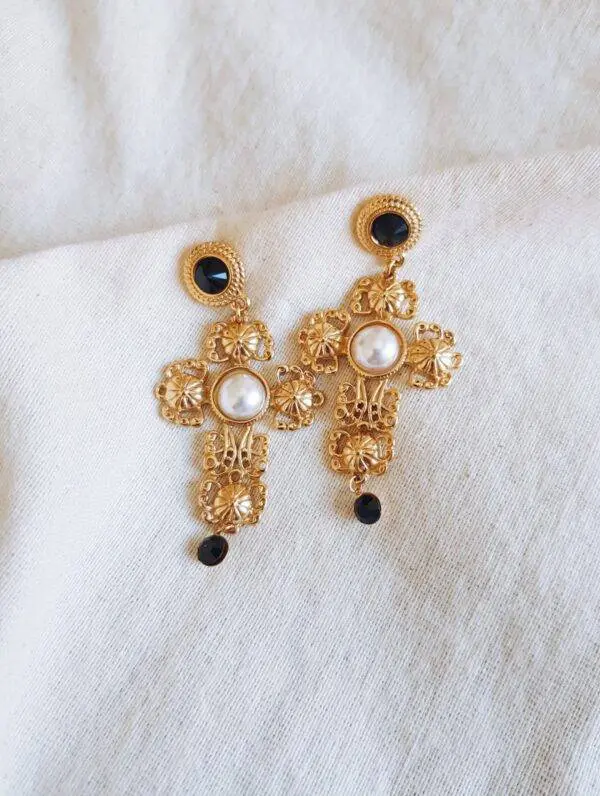 Pendientes Cruz london