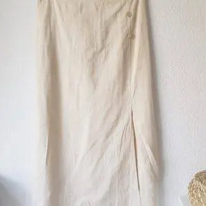 Falda Lino Beige