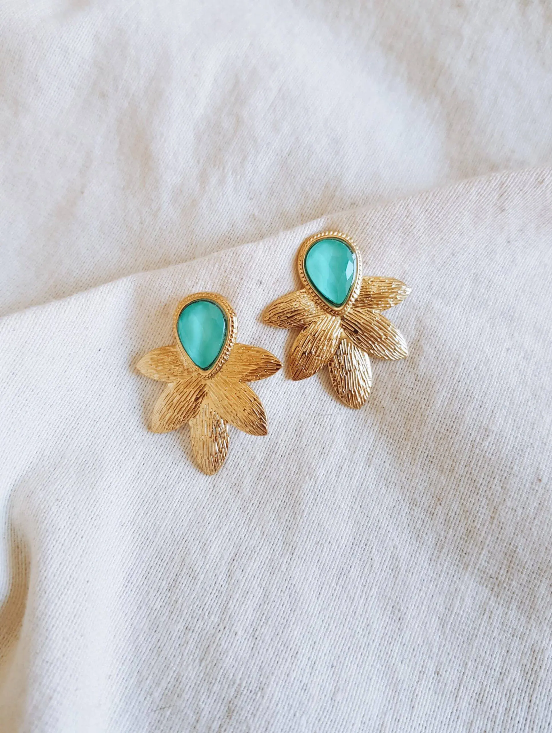 Pendientes Ibiza turquesa