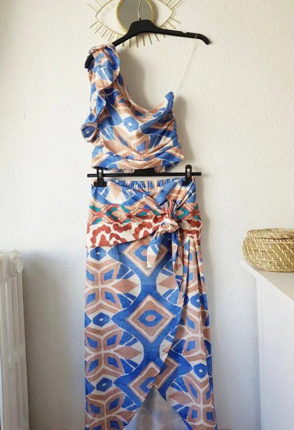 Conjunto Africa Blue