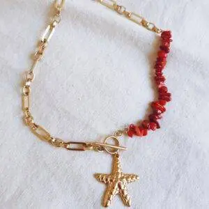 Collar Estrella mar Corales