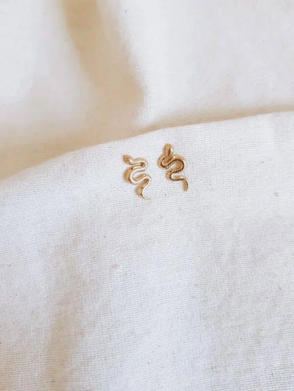 Pendientes snake mid