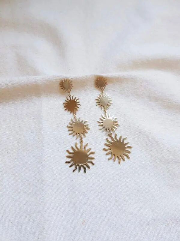 Pendientes soles bolonia
