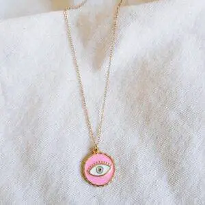 Collar ojo pink