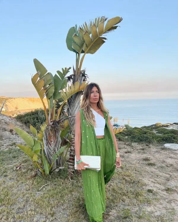 Kimono golden verde - Imagen 2
