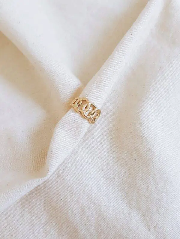 Anillo cadena bright