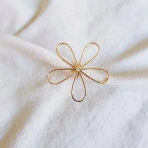 Anillo margarita maxi