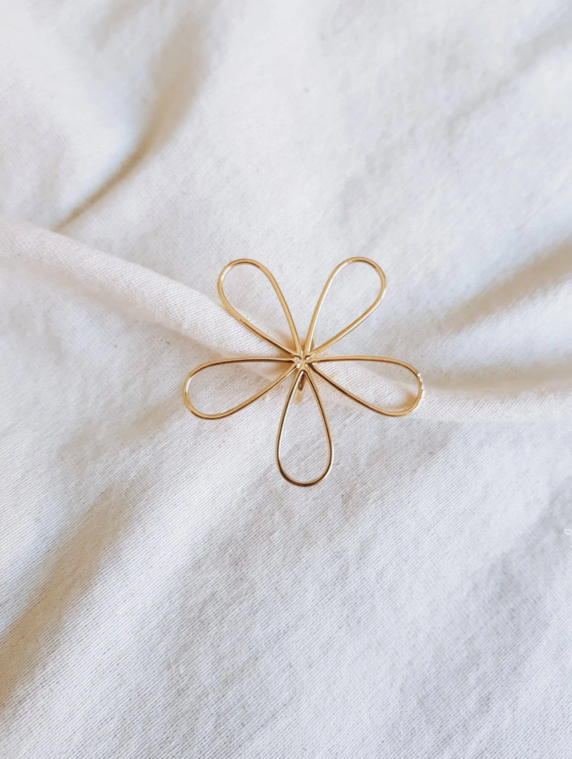 Anillo margarita maxi