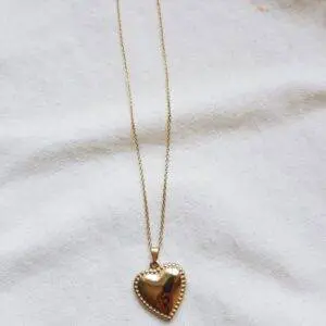 Collar corazón new