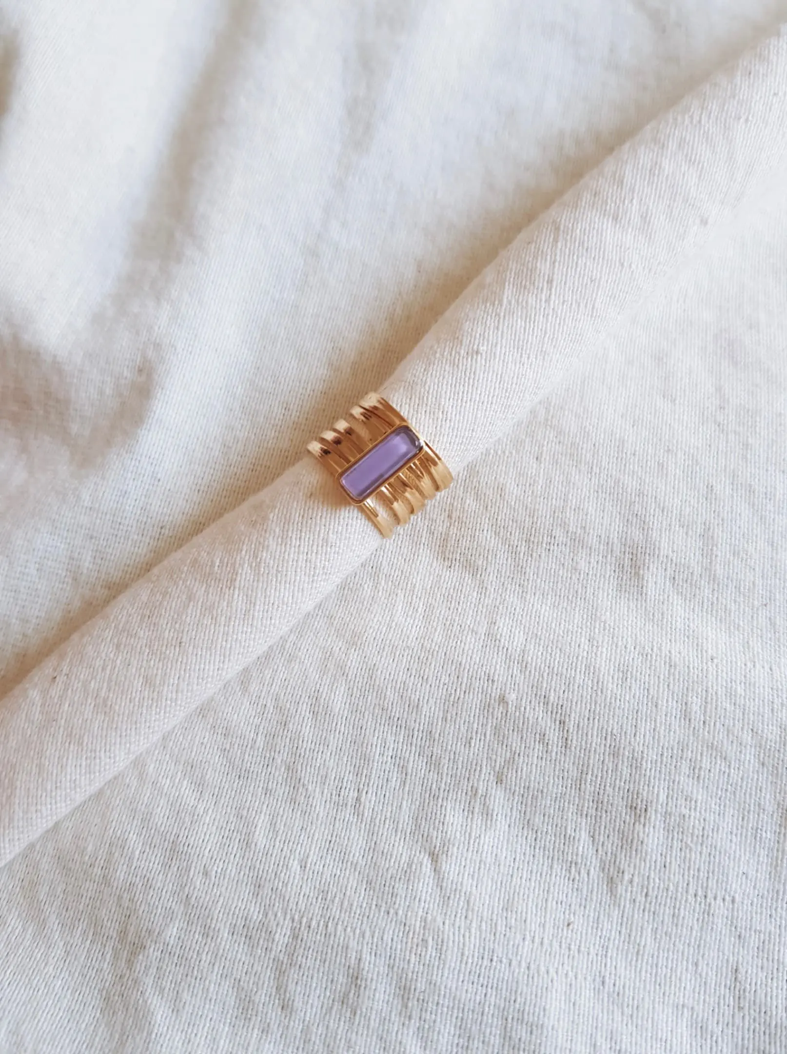 Anillo Florencia morado