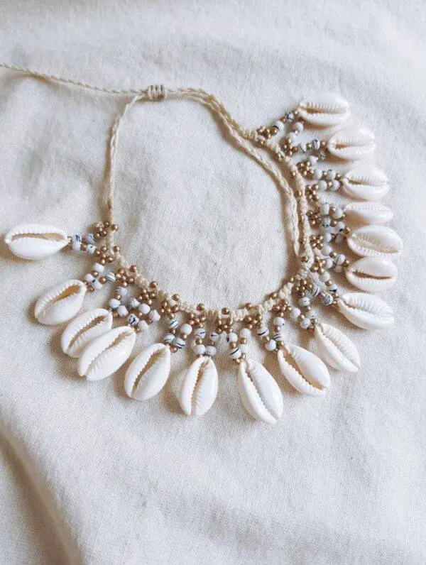 Choker mijas beige