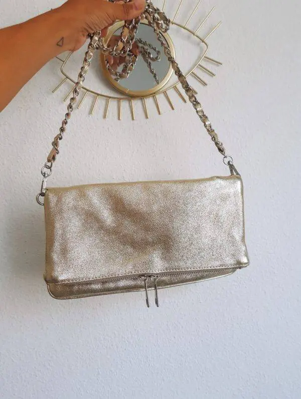 Bolso miami dorado