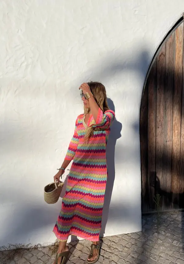 Vestido flúor