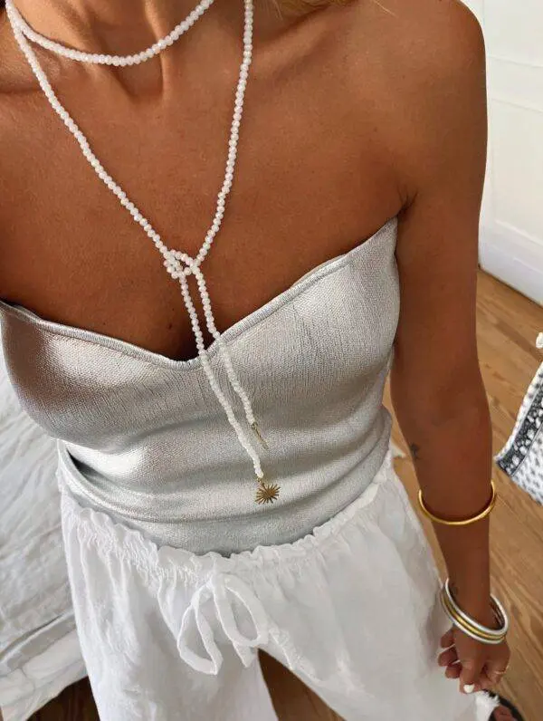 Collar Ibiza Blanco