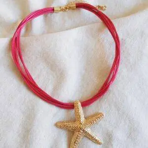 Collar Estrella Mar Cuerdas