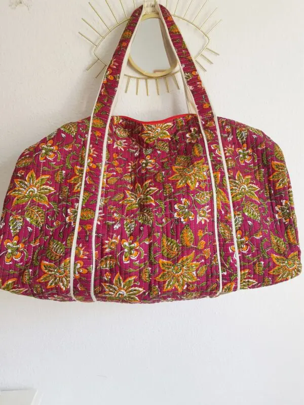 Bolsa viaje berenjena - Imagen 2