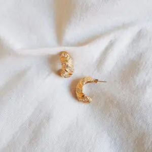 Pendientes croissant bright