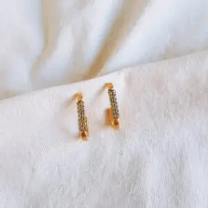 Aros glam rectángulo