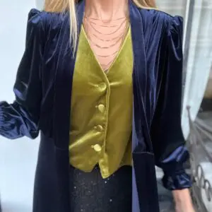 Abrigo Grace Azul Marino