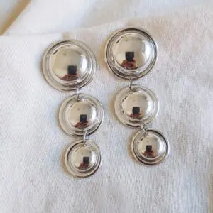 Pendientes seventeen plata