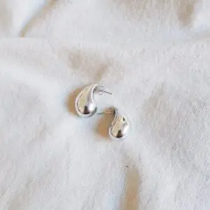 Pendientes Gota plata pequeño