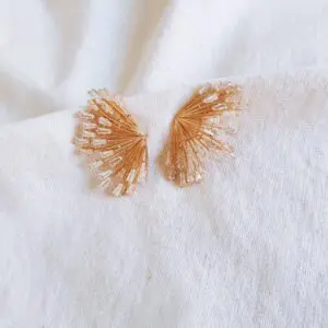 Pendientes abanico bright