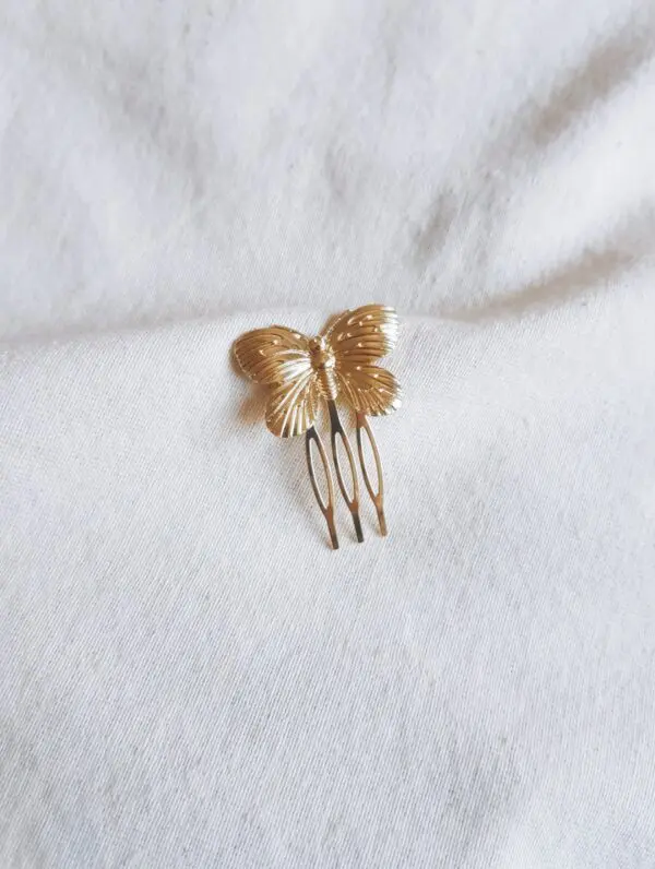 Peinecillo mariposa gold mini
