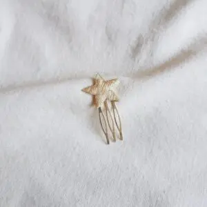 Peinecillo Estrella gold mini