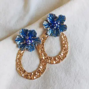 Pendientes Maxi blue
