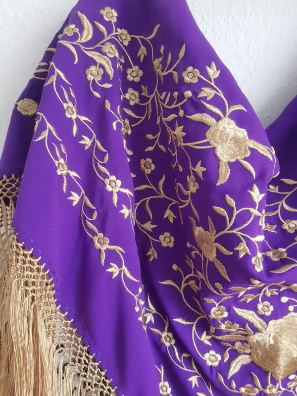 Mantoncillo Cantillana Morado - Imagen 2