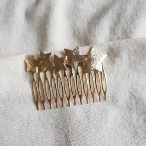 Peinecillo estrellas gold