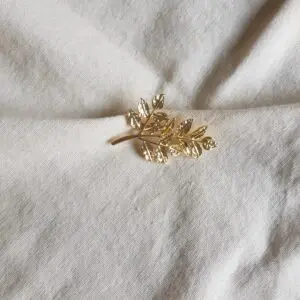 Broche ramita Golden