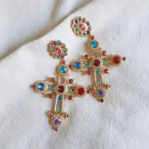 Pendientes Cruz Sidonia