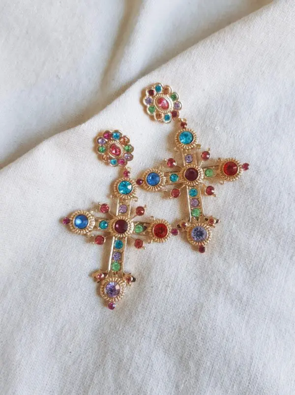 Pendientes Cruz Sidonia