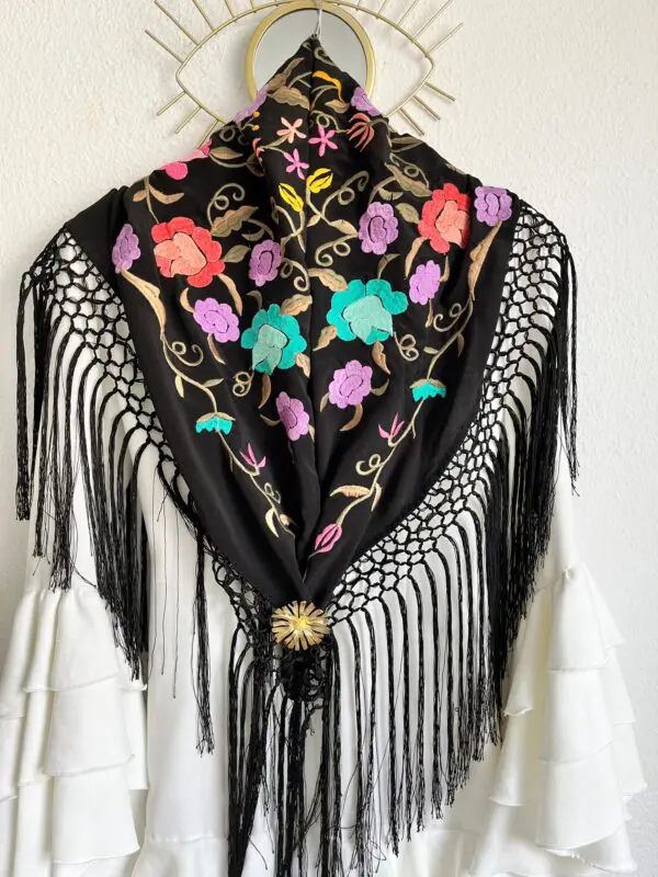 Mantoncillo Flandes negro - Imagen 3