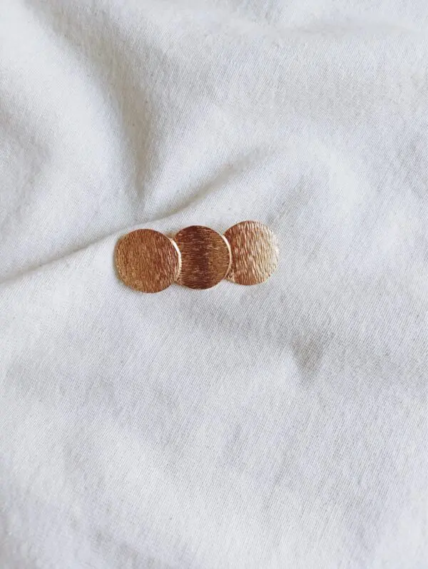 Broche círculos