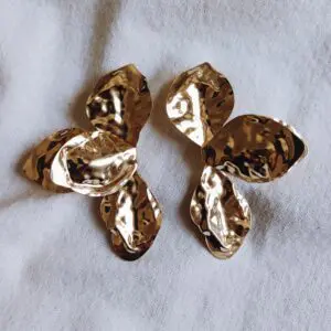 Pendientes hojas maxi