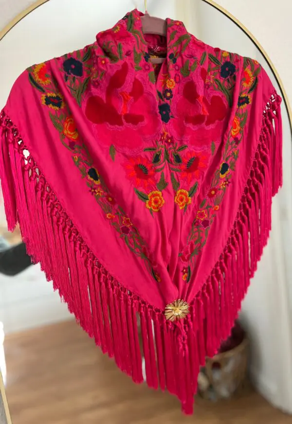Mantoncillo Cayetana Fucsia - Imagen 5