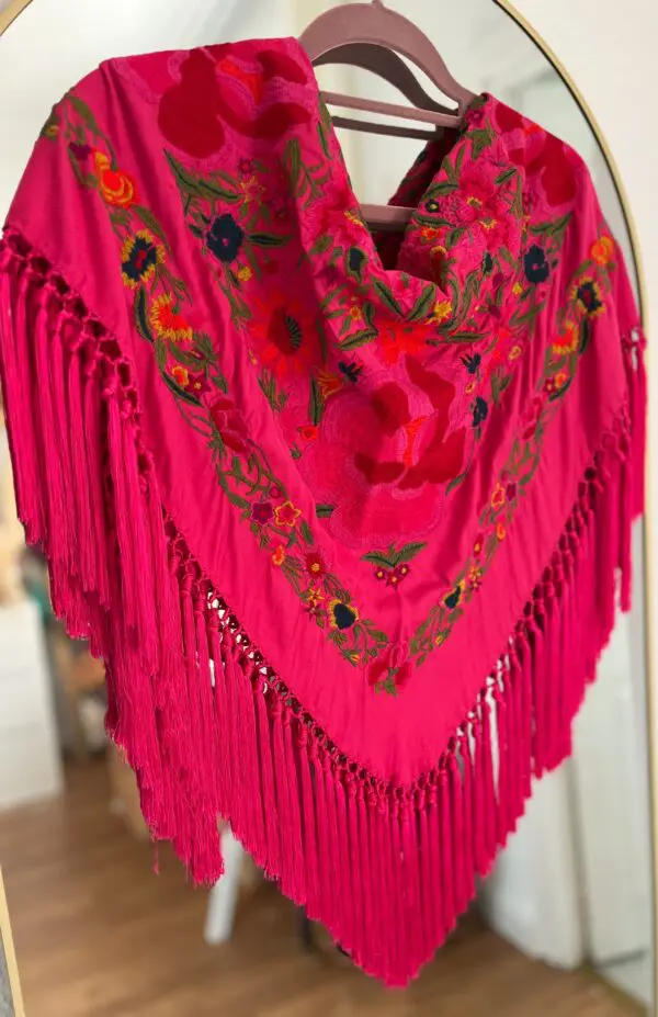 Mantoncillo Cayetana Fucsia - Imagen 3