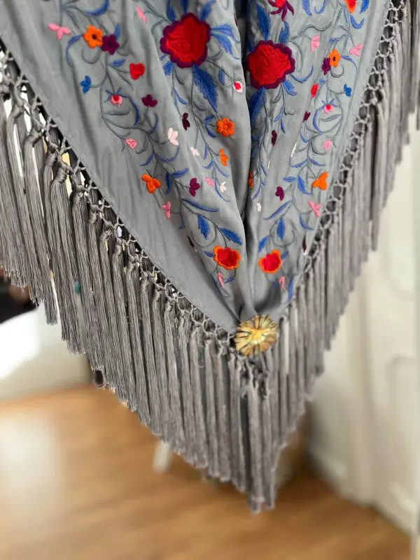 Mantoncillo Lola Gris Perla - Imagen 5