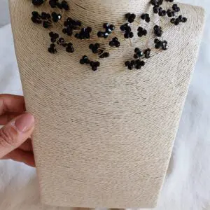Choker glam negro