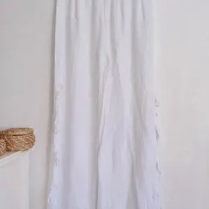 Pantalón Nudos Blanco