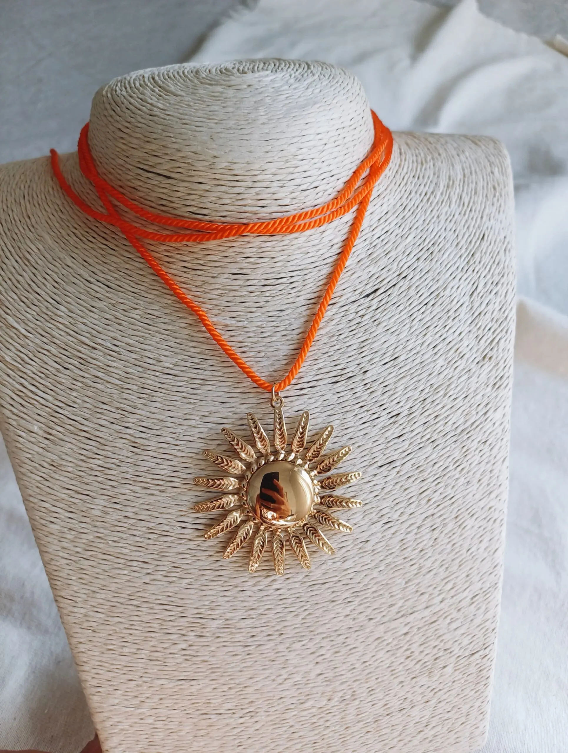 Collar Sunny Orange