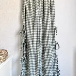 Pantalón Vichy verde