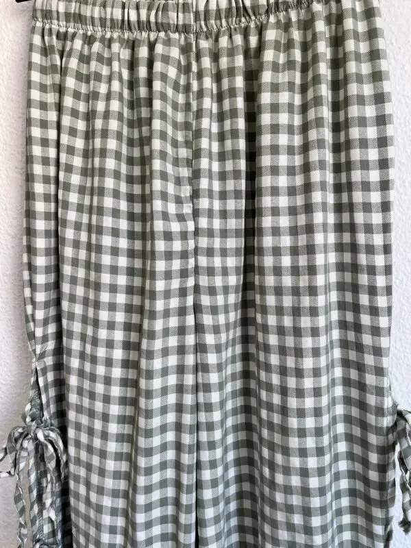 Pantalón Vichy verde - Imagen 2