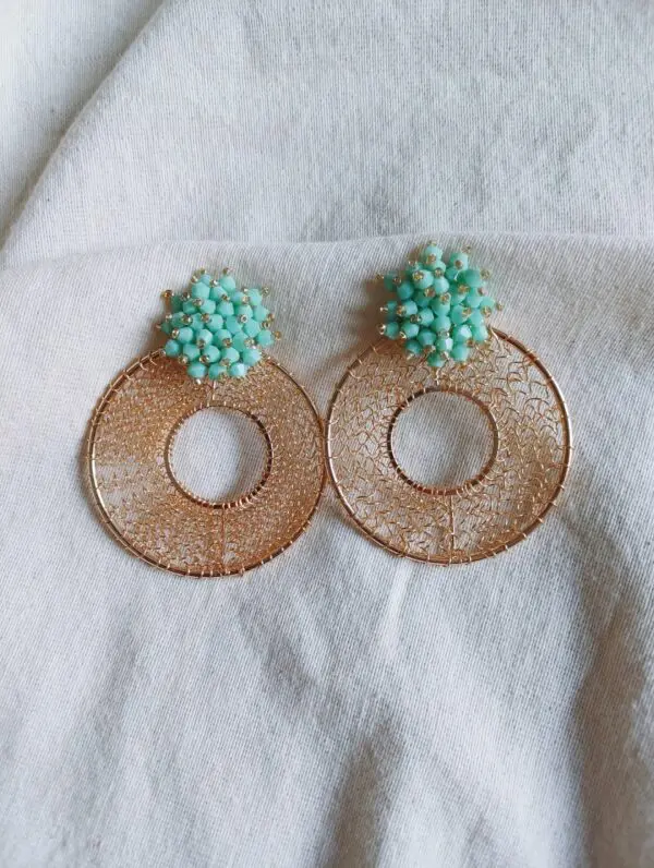 Pendientes Lola Verde Agua