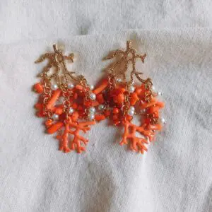 Pendientes Corales