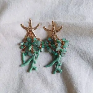 Pendientes Mar Verde